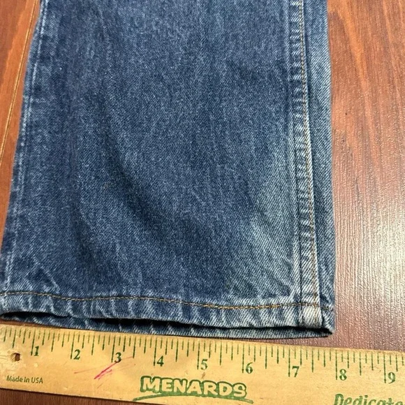 Vintage Levi's 501 USA BlueButton Fly Jeans Size Mens 38x 30